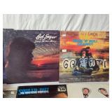 Lot of Vinyl Records Featuring Genesis, Bob Seger, and More