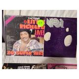Lot of Vinyl Records Featuring Little Richard, Ted Nugent, and More