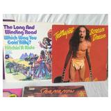 Lot of Vinyl Records Featuring Little Richard, Ted Nugent, and More