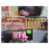 Vinyl Records including 16 Golden Oldies, The Best of Del Reeves, and Golden Hit Parade