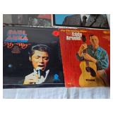 Vinyl Records Featuring Various Artists such as Exile, Paul Anka, Eddy Arnold, and Andy Williams