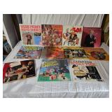 Vinyl Record Collection Lot including Webb Pierce Road Show, Mickie Finn