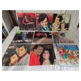 Lot of Conway Twitty Vinyl Records Including Collaborations with Loretta Lynn