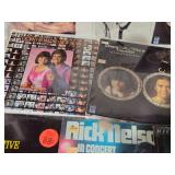 Vinyl Records Featuring Pat Boone, Donny & Marie Osmond, The Osmonds, and Rick Nelson Records