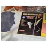 Vinyl Records Including Buck Owens, Dean Martin, and Louis Armstrong