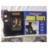 Vinyl Records Featuring Johnny Rivers, The Supremes, Joe Tex, and More