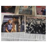 Vinyl Records Featuring Neil Sedaka, Beach Boys, and Village People