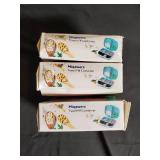 Travel Pill Container - Miqzwers - Teal 4-Compartment