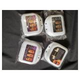 Cosplay Prop White Plastic Fangs- New Halloween Reality Cosplay 4-Pack