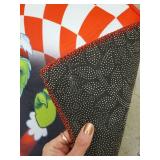 Doormat - Grinch Santa Design