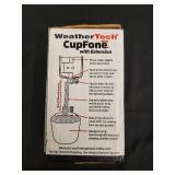 CupFone with Extension - WeatherTech Universal Portable Cell Phone Holder
