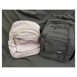 Quilted Mini Backpack - Lokesa & Multi-pocket Backpack - Lokesa
