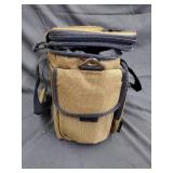Brown Tactical Shoulder Bag - ID Window & Padded Interior