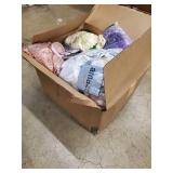 Assorted Clothing & Textiles - Box Lot