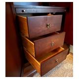 MB - National Mt. Airy Armoire Wooden Wardrobe Cabinet