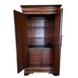 MB - National Mt. Airy Armoire Wooden Wardrobe Cabinet