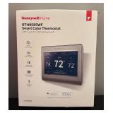 O - Sealed Honeywell Home Smart Color Thermostat Model: RTH9585WF