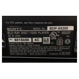 O - Sony Blu-ray Disc/DVD Player with 3D and Wireless LAN Model: BDP-S5200
