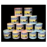 O - Set of 13 Unopened Zip Notes Sticky Note Rolls Assorted Colors