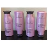 O - Set of 4 Pureology Hydrate Sheer Shampoo and Conditioner 9 oz Bottles