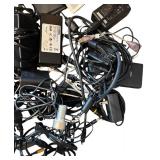 O - Collection of Assorted Charging Cables and Power Adapters