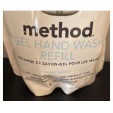 O - Set of 4 Method Gel Hand Wash Refills Sweet Water 34 fl oz Each