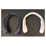 O - Pair of Portable Neck Fans