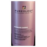 O - Set of 3 Pureology Hydrate Sheer Shampoo 9 oz Bottles