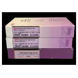 O - Lot of 3 Kroy and Varitronics Supply Cartridges for Merlin Express