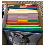 O - Lot of Hanging File Folders, Envelopes and Dividers