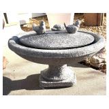 FY - Massarelli Fountain with Bird Accents
