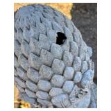 SY - Resin Pineapple Yard Finial with Base