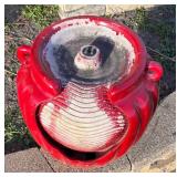 SY - Red Outdoor Yard Fountain