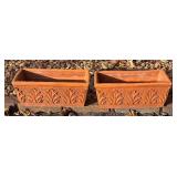 SY - Pair of Terra-Cotta Planter Pots