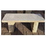 SY - Granite Garden Bench