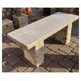 SY - Granite Garden Bench