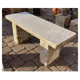 SY - Granite Garden Bench