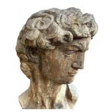 SY - Cement Classical Bust on Pillar Base