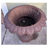FY - Large Decorative Metal Planter