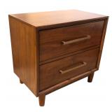 MB - Universal Broadmoore Furniture Nightstand with Outlets and USB Ports