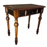 MB - Wooded Accent Table with Ornate Details