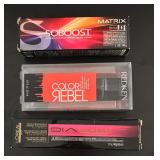 O - Assorted Professional Hair Color Products by Keune, Goldwell, Redken, Matrix and More