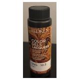 O - Lot of 19 Redken 10NG Honey Color Gels Lacquers 2 fl oz Bottles with Organizer
