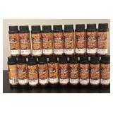 O - Lot of 19 Redken 10NG Honey Color Gels Lacquers 2 fl oz Bottles with Organizer