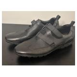 O - DKNY Stedman Black Leather Men