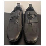 O - DKNY Stedman Black Leather Men