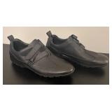 O - DKNY Stedman Black Leather Men