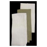 MB - Collection of Williams Sonoma Dish Towels and Embroidered Cloth Napkins with Swedish Dishcloth Set