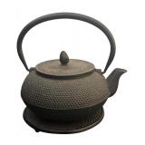 MB - Set of 3 Cast Iron Tea Pots with Infusers