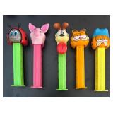 Collection of Character Pez Candy Dispensers Assorted Themes